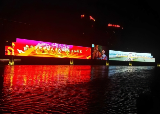 High Transparency P25 Curtain Display Panel Ultra Thin See Through Transparent Led Screen Glass Window Wall